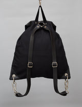 Wild Garden BOH embroidered leather backpack everyday handbag back